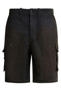 Our Legacy Paint-Splatter Cargo Shorts