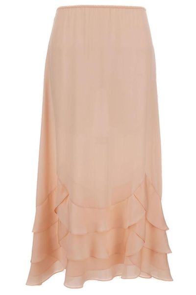Simone Rocha Ruffled Tiered Midi Skirt