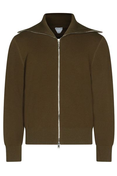 Bottega Veneta Zip-Up Knitted Cardigan