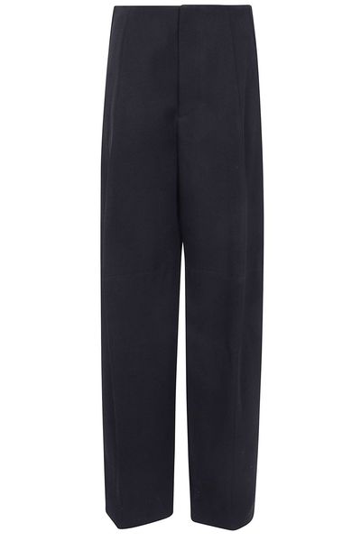 Victoria Beckham Straight-Leg Pleated Trousers