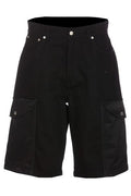 Alexander McQueen Hybrid Denim Straight Leg Shorts