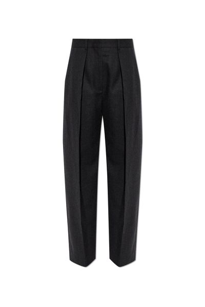 Victoria Beckham Crease Press Pleated Trousers