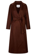 Max Mara Collared Belted Long Coat