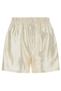 Carven Tr 418 Pull-On Satin Shorts