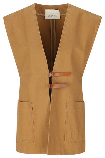 Isabel Marant Falila Buckle Fastened Waistcoat