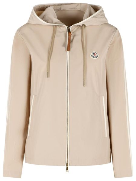 Moncler Sarracenia Zip-Up Hooded Jacket