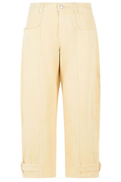 Isabel Marant Leja Cropped Tapered Jeans