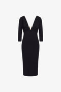 Roberto Cavalli Plunging Neckline Dress