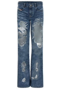 Diesel X Tinder 1969 D-Ebbey Worn Effect Jeans