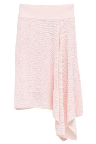 Jacquemus The Voile Asymmetric Skirt