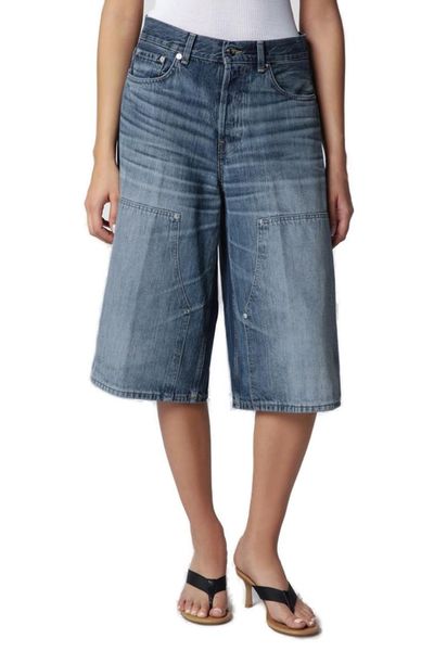Haikure Wide-Leg Bermuda Shorts