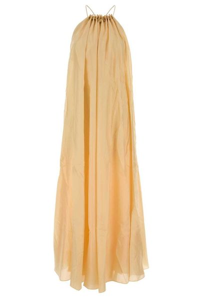 Zimmermann Aster Gathered Bead Maxi Dress
