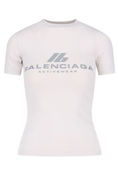 Balenciaga Activewear Fitted T-Shirt