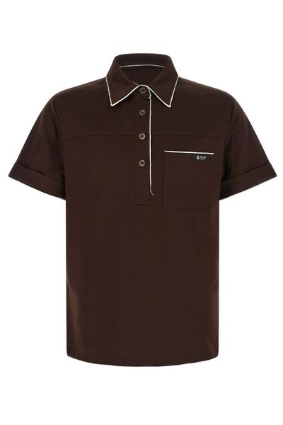 Prada Scotland Short-Sleeved Polo Shirt