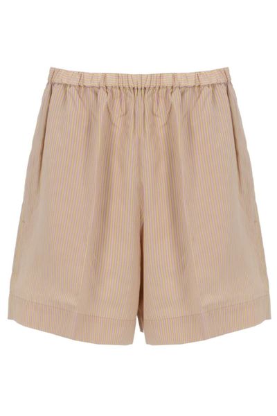 Patou Striped Relaxed Shorts