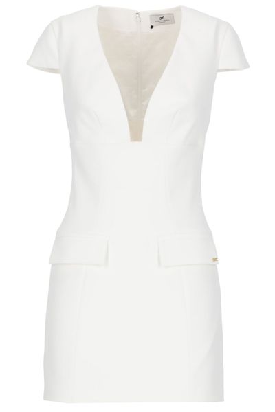 Elisabetta Franchi V-Neck Mini Dress
