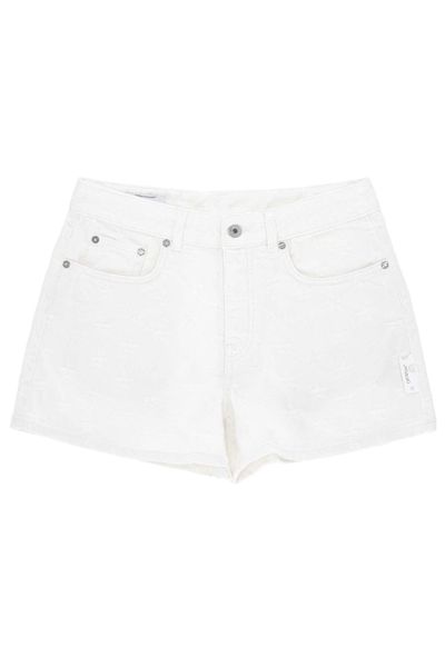 Off-White Star Jacquard Doll Denim Shorts