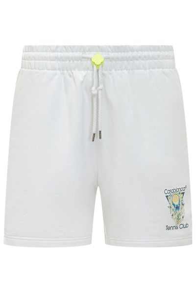Casablanca Tennis Club Drawstring Shorts