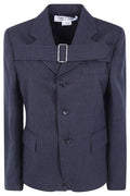 Comme des Garçons Single Breasted Belted Jacket
