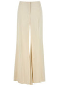 Alexander McQueen Satin Wide-Leg Trousers