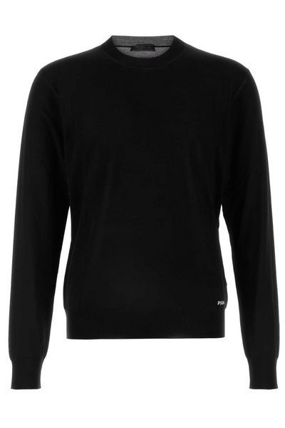 Prada Long Sleeved Crewneck Jumper