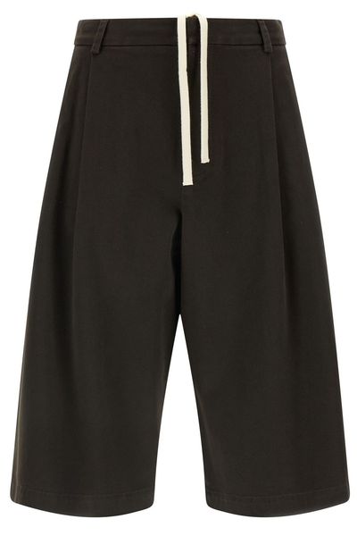 Tela Lake Pleated Bermuda Shorts