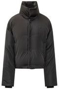 AMI Logo Patch High Neck Padded Jacket