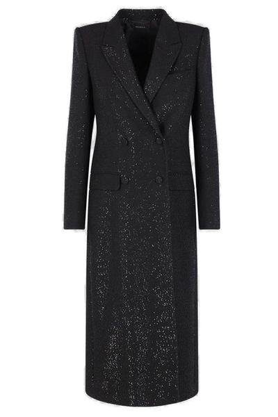 Tom Ford Sequin Embellished Double-Breasted Coat