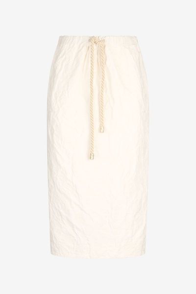 Roberto Cavalli Drawstring Midi Skirt