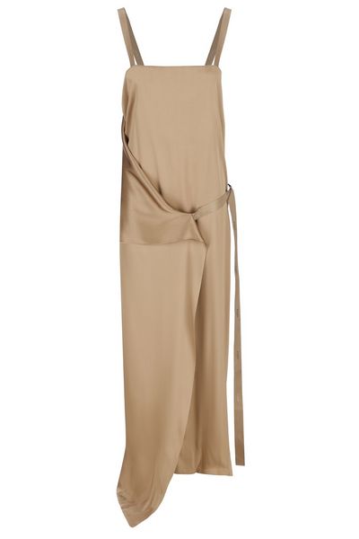 Fendi Flowing Long Sleeveless Dress