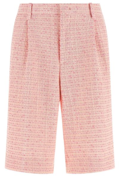Tagliatore Effie Pleated Bermuda Shorts