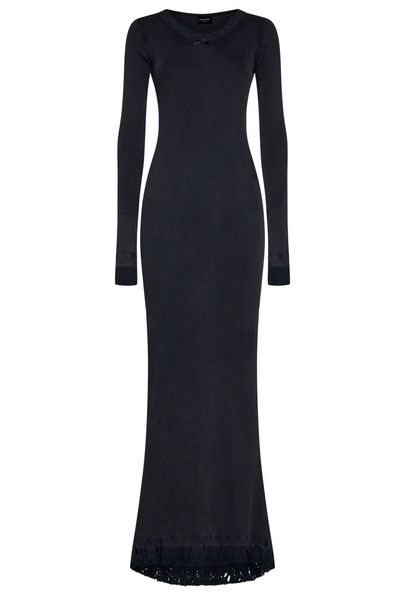 Balenciaga Long-Sleeved Maxi Dress