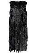 Prada Sablé Crewneck Sleeveless Dress