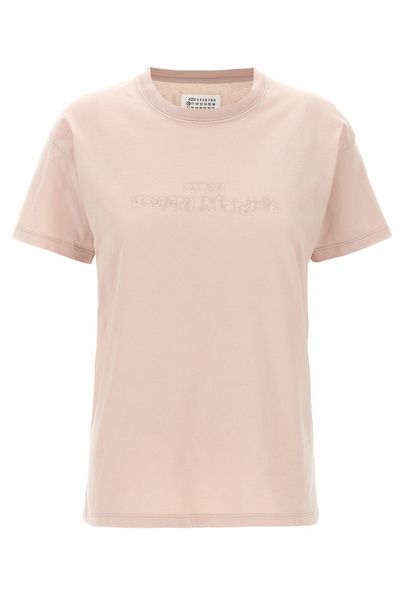 Maison Margiela Logo-Embroidered Crewneck T-Shirt