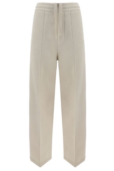 AMI Paris High-Waisted Pleated Pants
