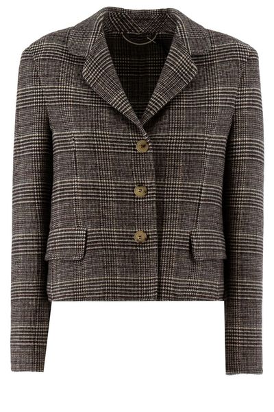 Ermanno Scervino Short Single-Breasted Jacket