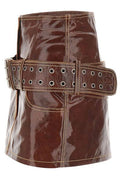 Diesel L Evant Belted Mini Skirt