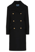 Prada Double-Breasted Wool Coat