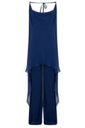 Alberta Ferretti Draped Overlay Jumpsuits