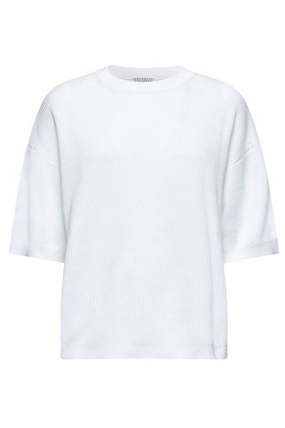 Brunello Cucinelli Short-Sleeved Knitted Top