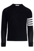 Thom Browne 4-Bar Striped Sweater