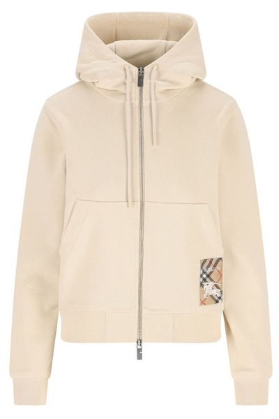 Burberry EKD Patch Zip-Up Hoodie