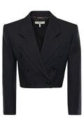 Chloé Double-Breasted Cropped Spencer Jacket
