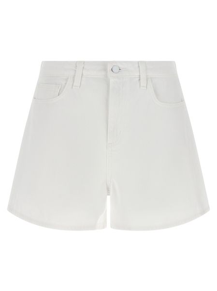 L'Agence Lissania High-Waist Denim Shorts