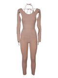 Andrea Adamo Cut Out Accent Jumpsuit