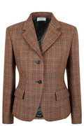 Prada Checked Single Breasted Jacket