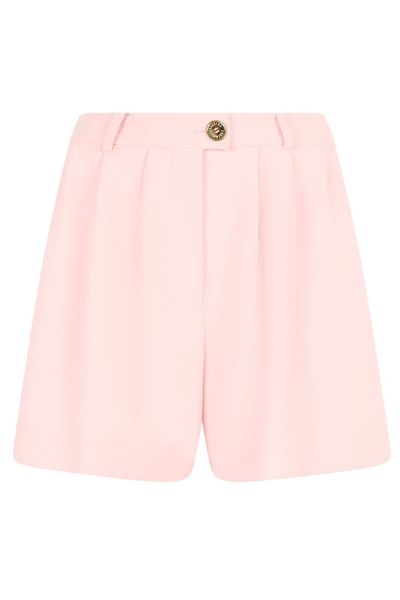 Moschino High-Waist Pleated Shorts