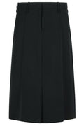 Jil Sander Pleated A-Line Skirt