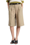 AMI Low Waist Wide Bermuda Shorts