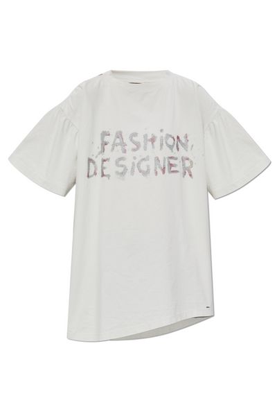Balenciaga Distressed Short-Sleeved T-Shirt